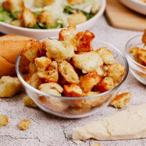 Easy Homemade Air Fryer Croutons 🥖🥗 Ready in 10 Minutes