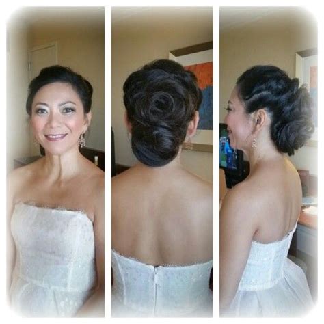 Special occasion updo | Hair due, Strapless dress, Special occasion