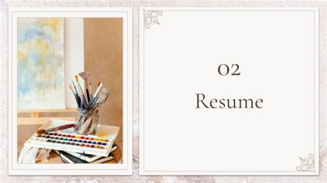 Elegant Art Portfolio Presentation