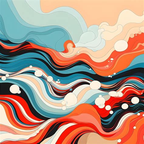 Premium AI Image | Abstract Art in Visual Harmony