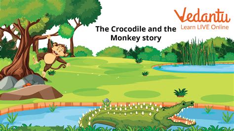 The Crocodile and The Monkey - Interesting Stories for Kids