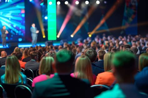Engaged Audience at a Professional Business Conference Stock Image ...