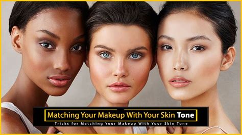 Tricks for Matching Your Makeup With Your Skin Tone | Makeup Geek - YouTube