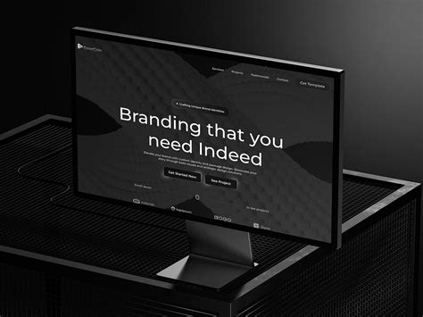 Sleek Portfolio &amp; Agency Redesign | UI/UX :: Behance