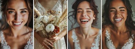 Premium Photo | Beautiful bride portrait on their wedding day image ...