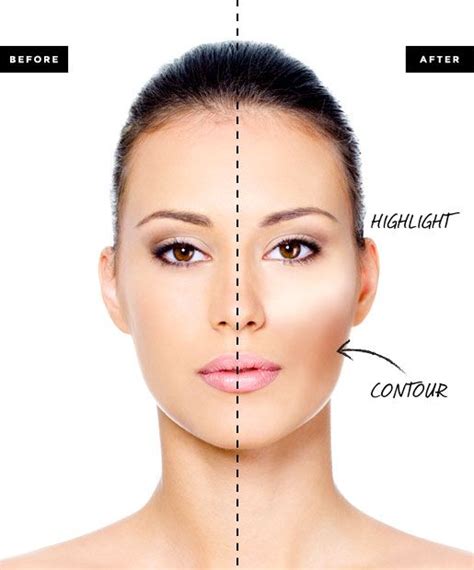 Lesson No. 4: Fix your face shape Eye Makeup, Contour Makeup ...