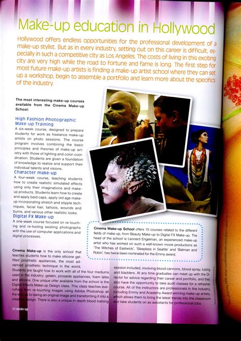 Cinema Makeup School Blog: CMS Named #1 Makeup School in Hollywood by ...