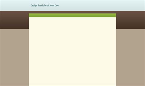 Design a Clean Portfolio Site in Photoshop - DesignM.ag