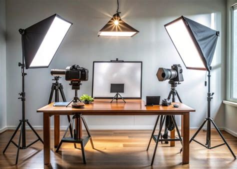 Professional Ecommerce Product Photography Setup with Lighting and ...