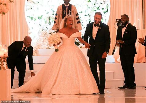 Check out stunning photos from Eva Marcille's flamboyant wedding to ...