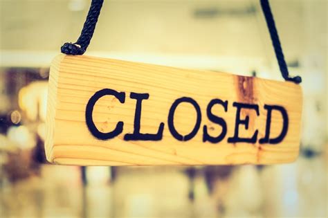 Free Photo | Close sign