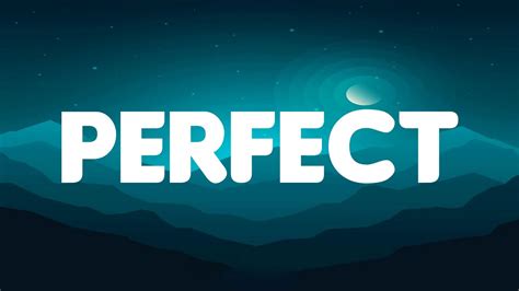 Ed Sheeran - Perfect (Lyrics Mix) - YouTube