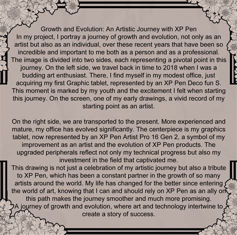 In this project, I portray a journey of growth and evolution as an ...