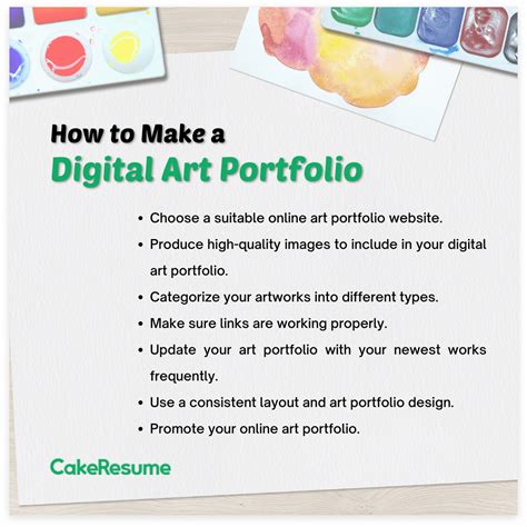 Building a Professional Art Portfolio: Tips &amp; Examples for Students ...