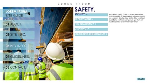 Interactive Site Guide on Behance