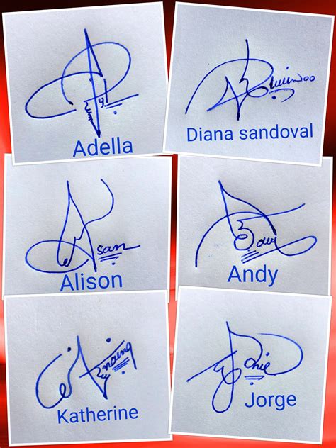 How to Write a Cool Signature - Free Signature