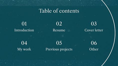 Minimalist Elegant Portfolio Presentation