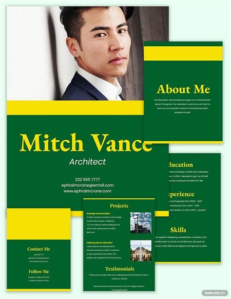 Fine Art Photography Portfolio Template in InDesign, PSD, Illustrator ...