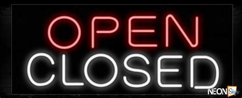 Open Closed Neon Sign | NeonSign.com