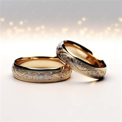 Premium AI Image | wedding rings background engagement background