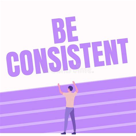 Be Consistent Stock Illustrations – 122 Be Consistent Stock ...