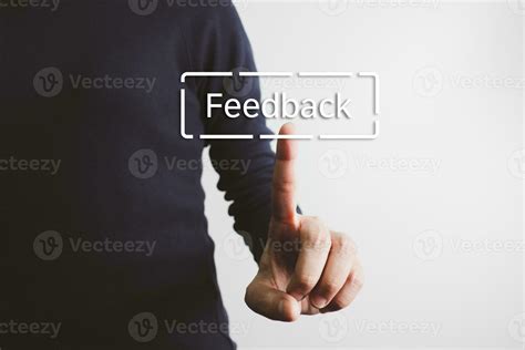 Concept of customer satisfaction and service, user feedback to express ...