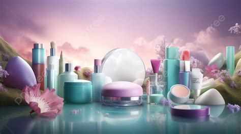 Beauty Products Background