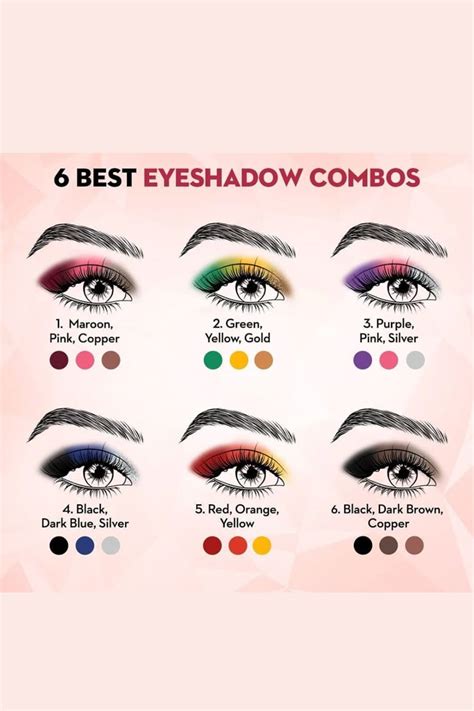 Transform Your Look with These 6 Gorgeous Eyeshadow Combos | Eye makeup ...
