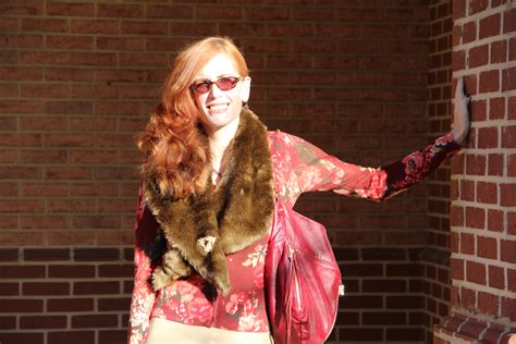 Flowers and Fur - Elegantly Dressed and Stylish