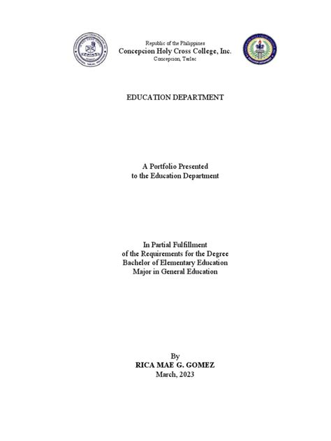 Narrative Portfolio | PDF | Teachers | Schools