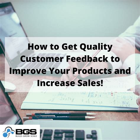 How to Get Quality Customer Feedback to Improve Your Products and ...
